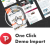 افزونه One Click Demo Import