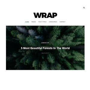 قالب وردپرس warp